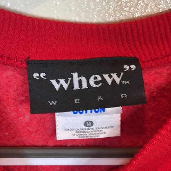 Cowboy Bear red crew neck sweater size medium - Picture 4 of 7